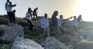 إصابات بالرصاص في هجوم للمستوطنين على شرق إذنا غرب الخليل