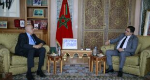 الفريق جبريل الرجوب يلتقي وزير الخارجية المغربي ويبحثان اخر التطورات