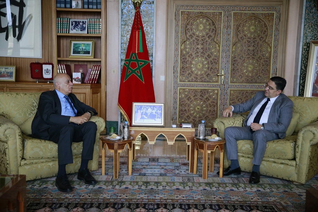 الفريق جبريل الرجوب يلتقي وزير الخارجية المغربي ويبحثان اخر التطورات