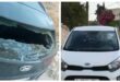مستوطنون يهاجمون منزلا ويحطمون أربع مركبات في كفل حارس شمال سلفيت