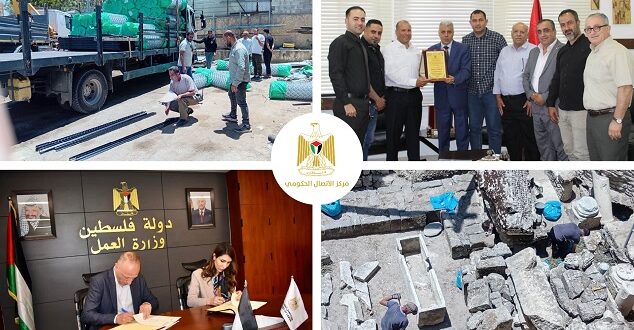 التقرير الحكومي الأسبوعي: تحركات سياسية ودبلوماسية ومشاريع تنموية بملايين الدولارات وتدخلات واسعة لدعم المواطنين