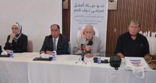 الجمعية الفلسطينية لأمراض نزف الدم تطلق نداءً عاجلاً لإنقاذ المرضى وتكرّم الصحفي علي السمودي في جنين