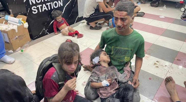 مصابون بقصف الاحتلال منزلًا في حي الشيخ رضوان شمال مدينة غزة