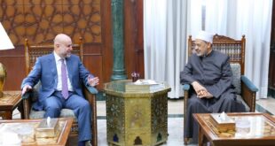 الهباش يطلع شيخ الأزهر على المخاطر المحدقة بالقدس والأقصى نتيجة الاعتداءات الإسرائيلية