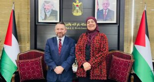 د. ليلى غنام تلتقي مستشار وزير الدفاع البريطاني وتدعو لمواقف عملية لوقف جرائم الاحتلال بحق شعبنا
