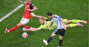 ميسي يقود الأرجنتين للفوز على النمسا والتأهل لدور الـ32 في كأس العالم