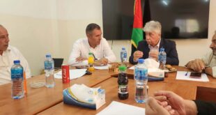 د. مجدلاني: نتطلع لتعزيز صمود البلدات الفلسطينية والاطلاع على احتياجاتها لمواجهة الاحتلال