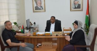 في إطار المتابعة المستمرة.. رئيس بلدية أريحا يبحث سير العمل في مشروع شارع عمّان