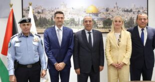 نائب الرئيس حسين الشيخ يبحث مع وفد أوروبي رفيع المستجدات السياسية والأمنية ودعم المؤسسات الفلسطينية
