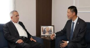 سفير الصين لدى الأردن قوه وي يلتقي مع وزير الثقافة الأردني مصطفى الرواشدة