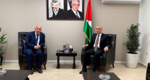 رئيس الهيئة العامة للشؤون المدنية أيمن قنديل يبحث مع رئيس بلدية بيت فجار احتياجات المواطنين والتعاون المشترك