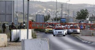 الاحتلال ينصب حاجزا في برقة شمال غرب نابلس