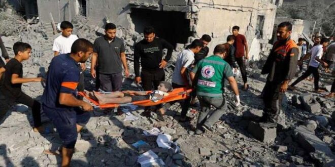 شهيد وإصابتان بقصف مسيرة للاحتلال قرب مدخل مخيم البريج وسط قطاع غزة