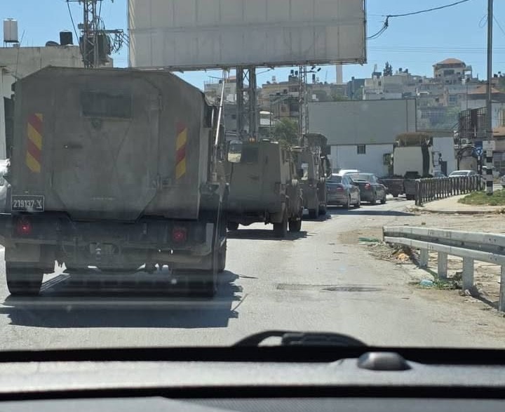 قوات الاحتلال تقتحم سوق الخضار المركزي وبلدة بيت إيبا في نابلس
