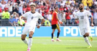 مصر تتعادل مع بلجيكا في انطلاق مشوارها بكأس العالم