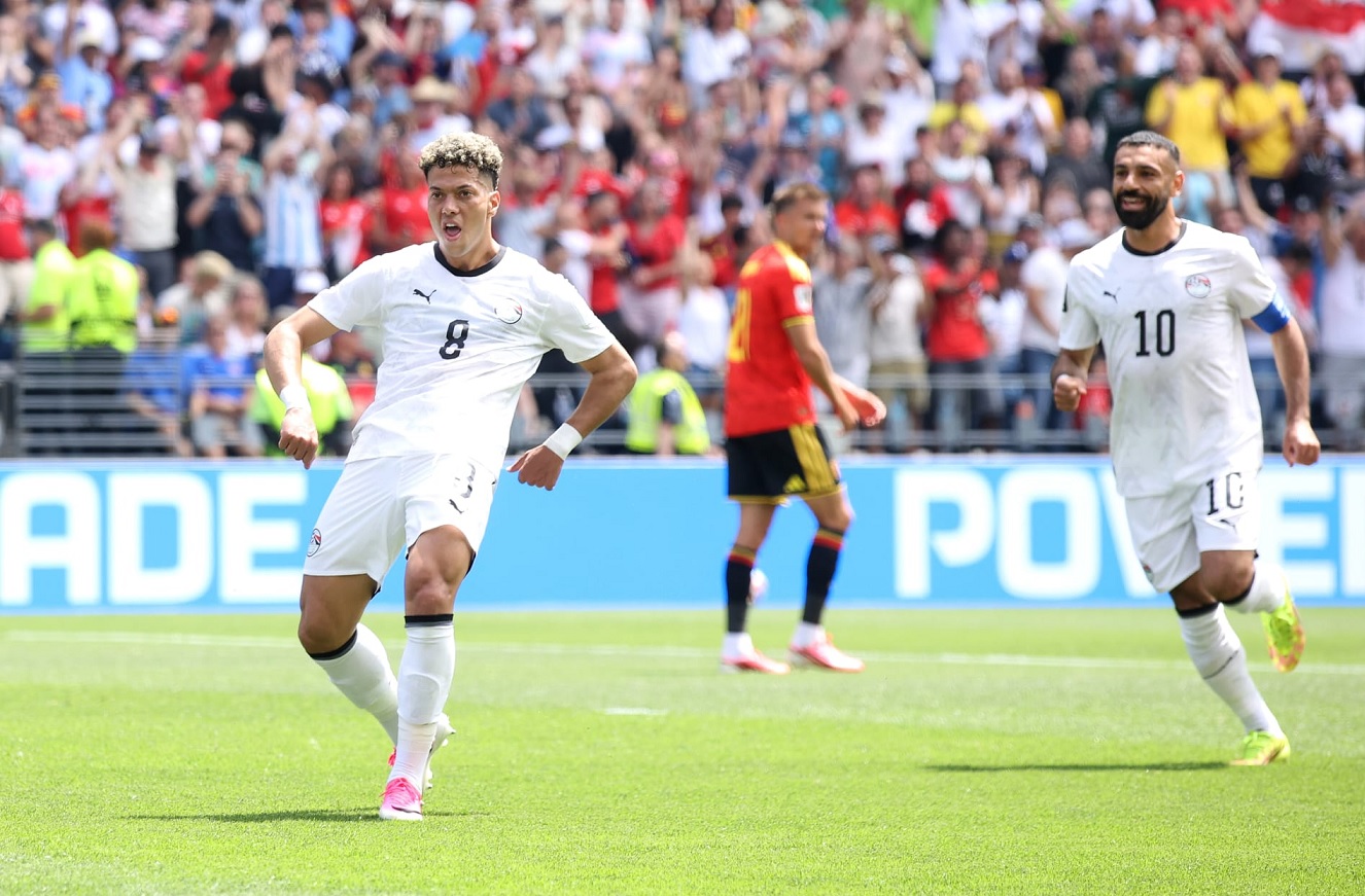 مصر تتعادل مع بلجيكا في انطلاق مشوارها بكأس العالم