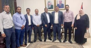 محافظ نابلس غسان دغلس يستقبل وفداً من مجلس قروي جماعين لبحث احتياجات البلدة