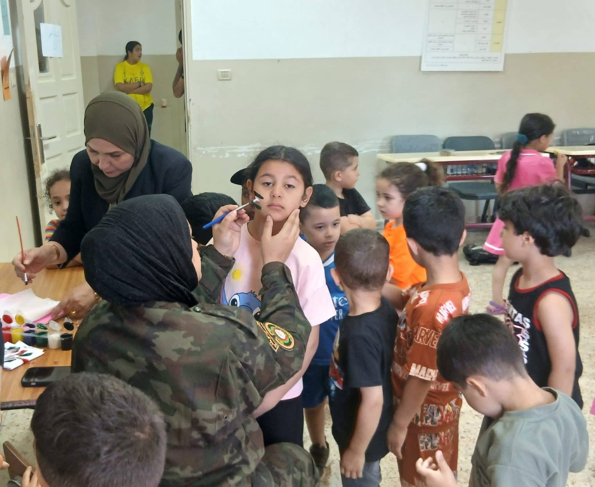 التوجيه الوطني والمعنوي والأمن الوطني ينظمان فعالية وطنية وترفيهية لأطفال مخيم "النجاح" الصيفي في رام الله