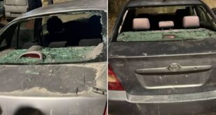 مستوطنون يحطمون مركبتين خلال هجوم على قرية برقا شرق رام الله