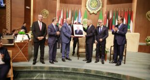 الفريق جبريل الرجوب يشارك في حفل وداع وتكريم أمين عام جامعة الدول العربية ومساعده بالقاهرة