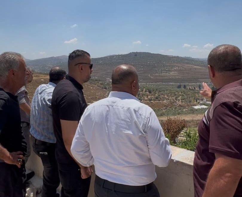 الوزير مؤيد شعبان يتفقد بلدات شمال غرب نابلس لتعزيز صمود المواطنين في مواجهة اعتداءات المستوطنين