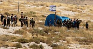 مستوطنون ينصبون خيمة على أراضي المواطنين في كفر الديك غرب سلفيت تمهيداً للاستيلاء عليها