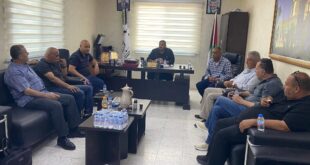 التوجيه الوطني والمعنوي في القدس يهنئ مجلس قروي قلنديا الجديد ويبحث سبل تعزيز صمود المواطنين