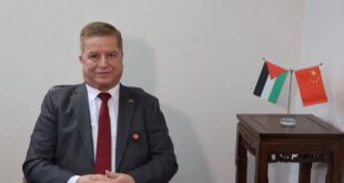سفير فلسطين لدى الصين جواد عواد : 22 منحة دراسية صينية جديدة للطلبة الفلسطينيين ضمن برنامج المنح الحكومية الصينية