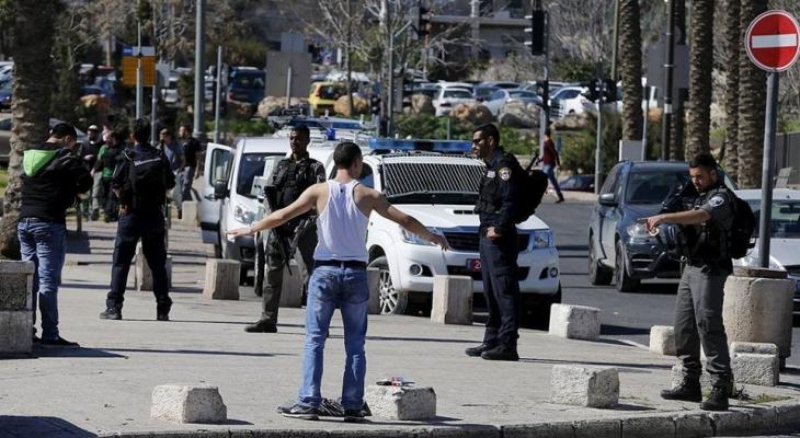 إصابة شاب برصاص الاحتلال واعتقال آخر في حي وادي الجوز بالقدس