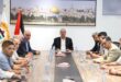 حسين الشيخ يبحث آخر المستجدات السياسية والتطورات في ملف الأسرى مع الهيئة العليا ونادي الأسير