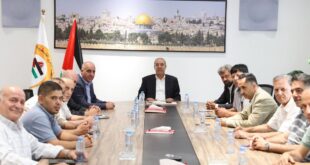 حسين الشيخ يبحث آخر المستجدات السياسية والتطورات في ملف الأسرى مع الهيئة العليا ونادي الأسير
