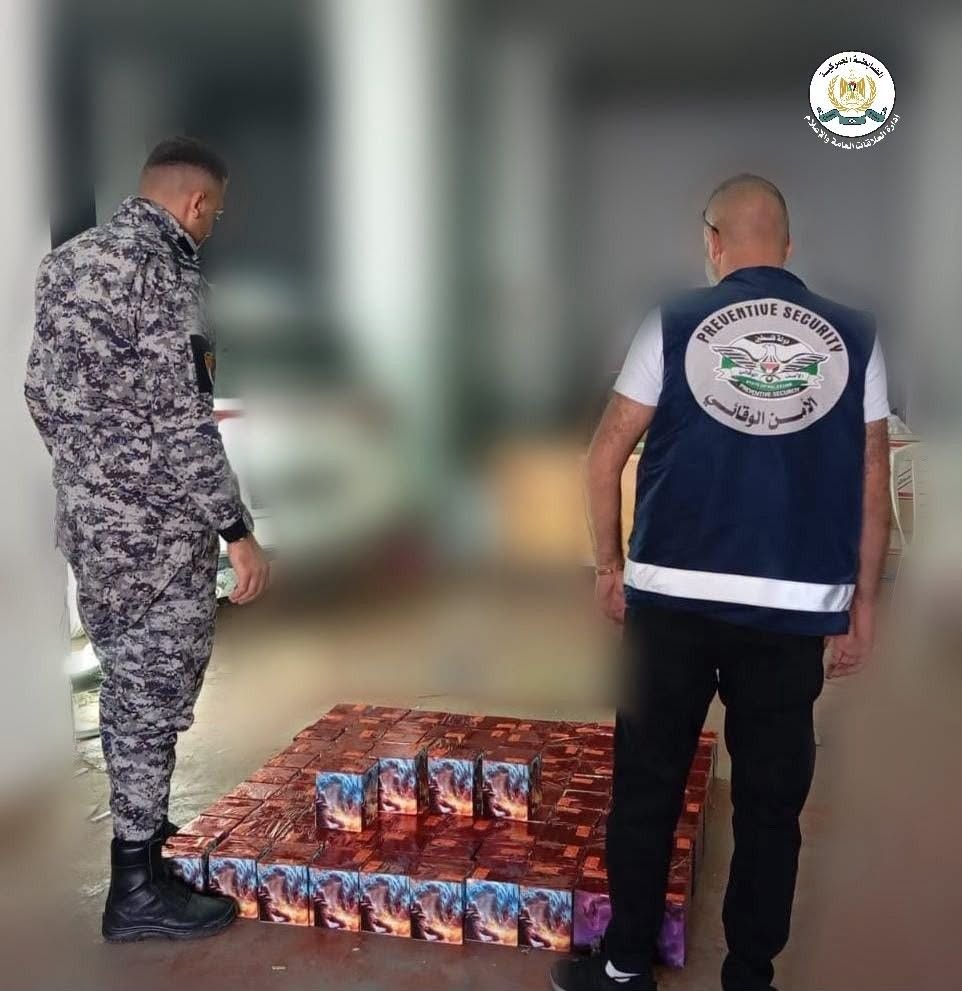 الضابطة الجمركية: الألعاب النارية تهدد فرحة الثانوية العامة وسلامة المواطنين