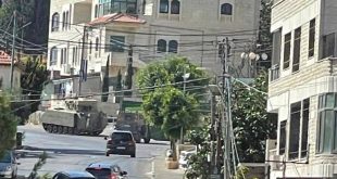 الاحتلال يقتحم دير جرير شرق رام الله بمشاركة آلية مدرعة