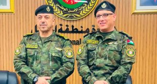 قائد منطقة الخليل العميد جمال أسيا يُكلف العميد علي سلهب مديراً لإدارة السلم الأهلي