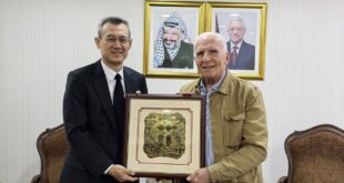 الأحمد يستقبل السفير الصيني الجديد سون تشن ويؤكدان عمق العلاقات التاريخية بين البلدين