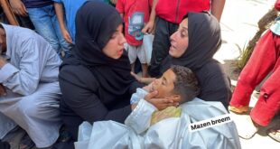 استشهاد طفل وإصابة آخرين في قصف للاحتلال على مدينة خان يونس