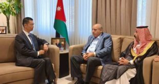 سفير الصين لدى الأردن قوه وي يلتقي رئيس مجلس النواب الأردني