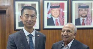 السفير الصيني لدى الأردن السيد قوه وي