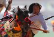 مهرجان سباق الخيل بشمال غربي الصين