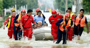 الصين تفعّل الاستجابة الطارئة لمواجهة الفيضانات والأعاصير في مقاطعتي تشجيانغ وفوجيان