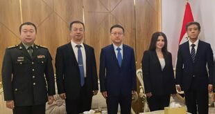 السفير الصيني الجديد لدى العراق شيانغ بوه يصل بغداد