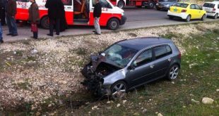 مصرع شابين وإصابة ثالث بجروح خطيرة في حادث سير ذاتي في يطا جنوب الخليل