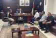 محافظ نابلس غسان دغلس يستقبل رئيس مجلس قروي زيتا عزيز صبيح
