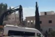 الاحتلال يهدم منزلا في خلة المية جنوب الخليل