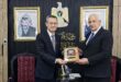 السفير الصيني لدى فلسطين سون تشن يزور وزير الداخلية اللواء زياد هب الريح