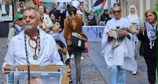 هيلسنجبوري ترفع صوتها عالياً من أجل فلسطين والأسرى الفلسطينيين