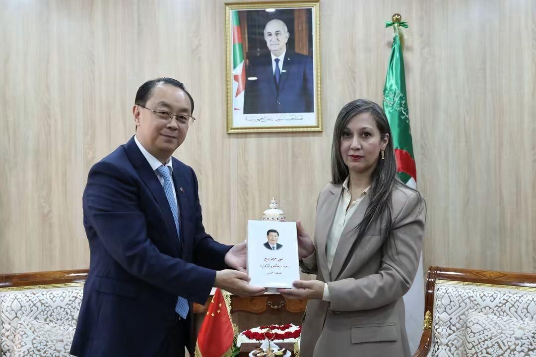 رئيسة المجلس الشعبي الوطني الجزائري تستقبل سفير جمهورية الصين الشعبية لدى الجزائر