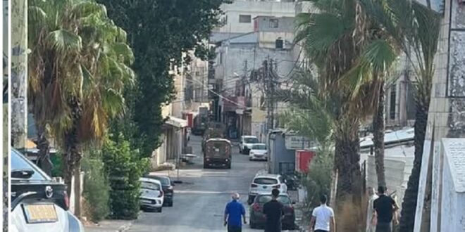 إصابة مواطن برصاص الاحتلال في مخيم الأمعري