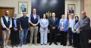 محافظ جنين كمال أبو الرب يستقبل وزيرة التنمية الاجتماعية د. سماح حمد