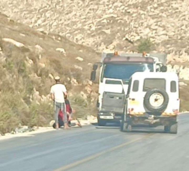 مستوطن يخطف شابين شمال نابلس